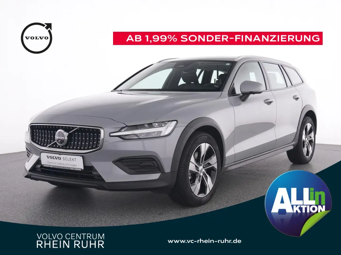 Volvo V60 Cross Country B4 D AWD Plus +AHK+WINTER+PAP Gris - 1