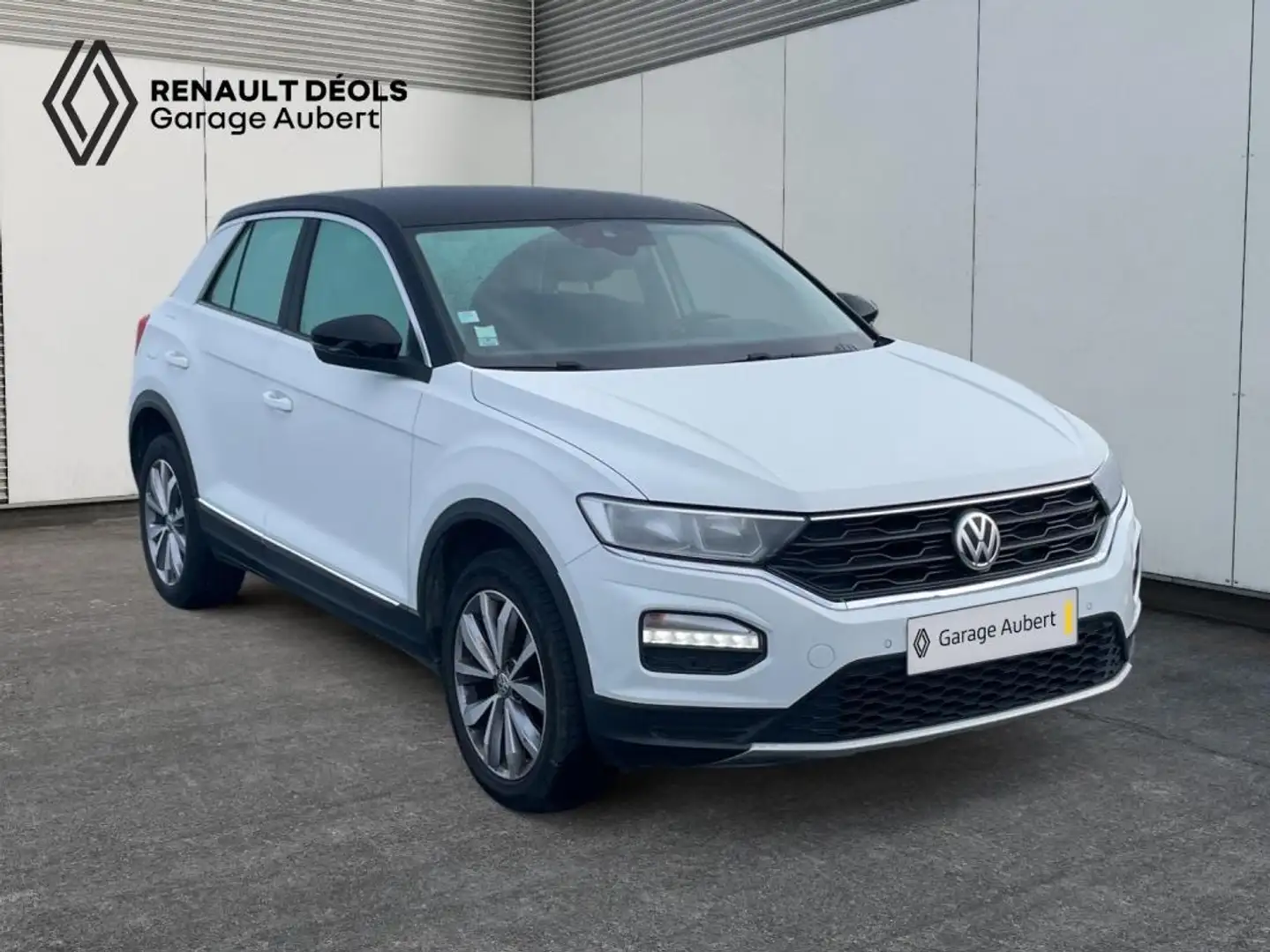 Volkswagen T-Roc 1.6 TDI 115 LOUNGE Blanc - 1