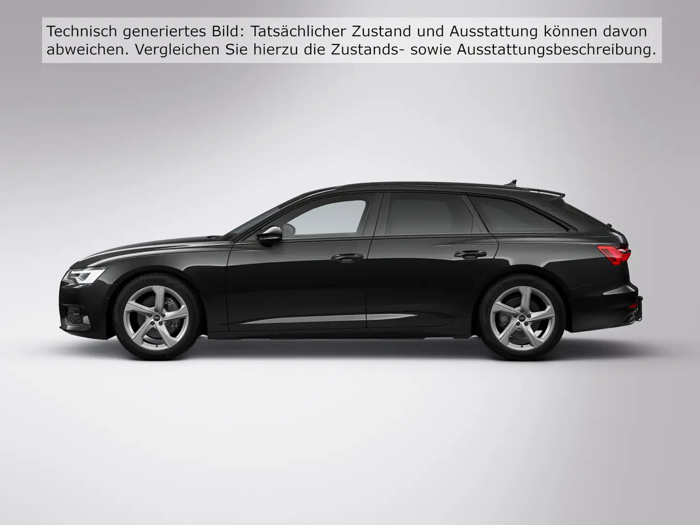 Audi A6 45 TDI quattro advanced S tronic MATRIX Schwarz - 2