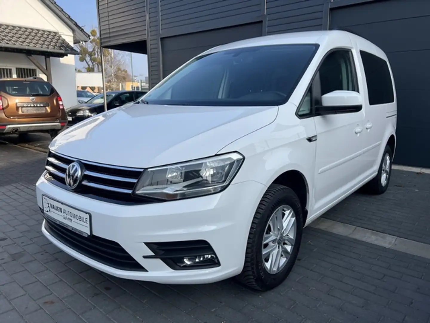 Volkswagen Caddy Comfortline+Klima+Navi+Allwetter+1.Hand+ Weiß - 1