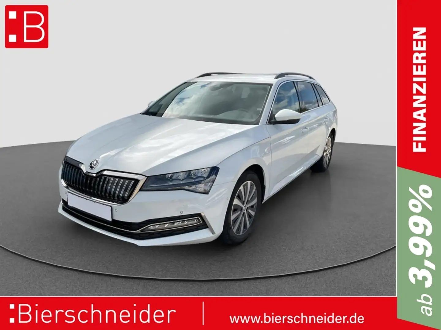 Skoda Superb Combi 1.4 TSI iV Ambition STANDH AHK NAVI Weiß - 1