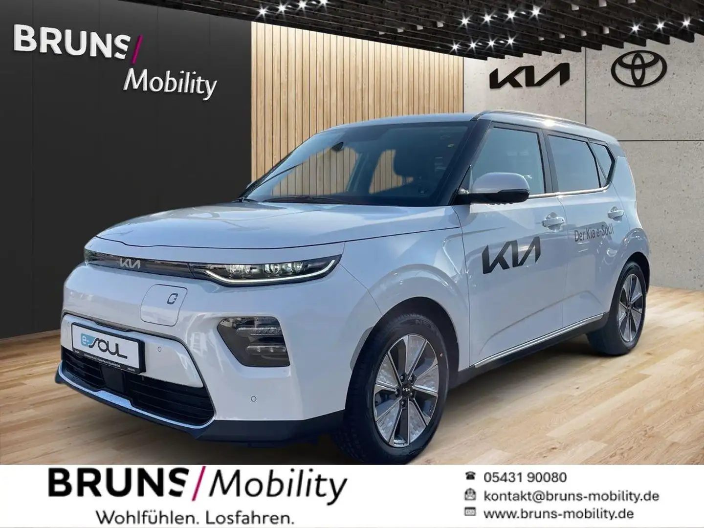 Kia Soul Inspiration 64 KWh Wärmepumpe, Leder Weiß - 1