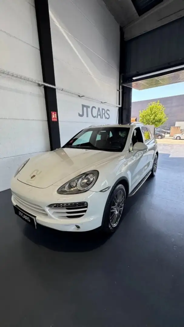 Porsche Cayenne Diesel 245 Aut. Blanco - 1