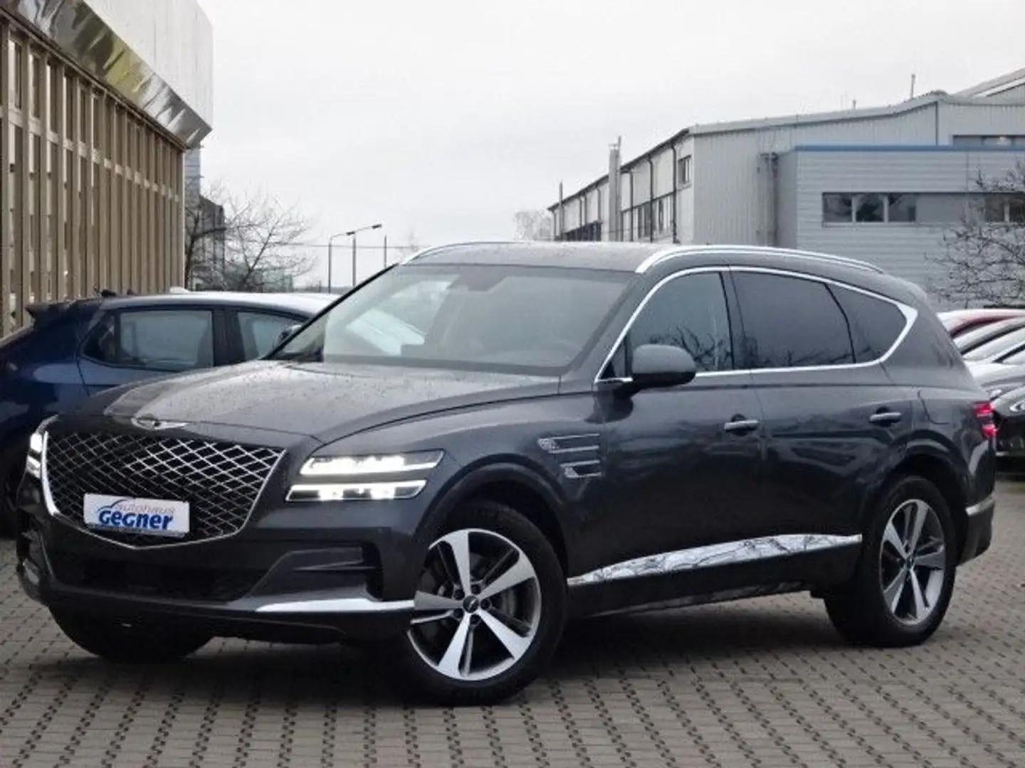 Genesis GV80 304PS Autm. Premium 4WD Navi Leder Kamera Grau - 2