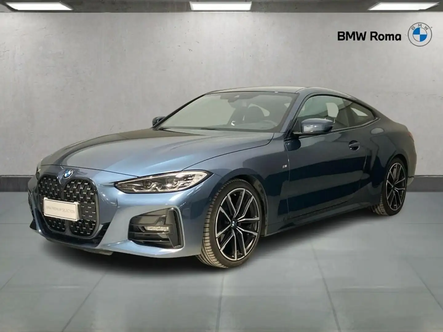 BMW 420 d Coupe mhev 48V Msport auto Blu/Azzurro - 1