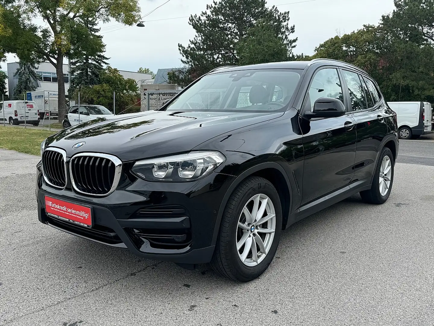 BMW X3 xDrive 20d Advantage Aut. / NAVI / LED / RFK / Schwarz - 1