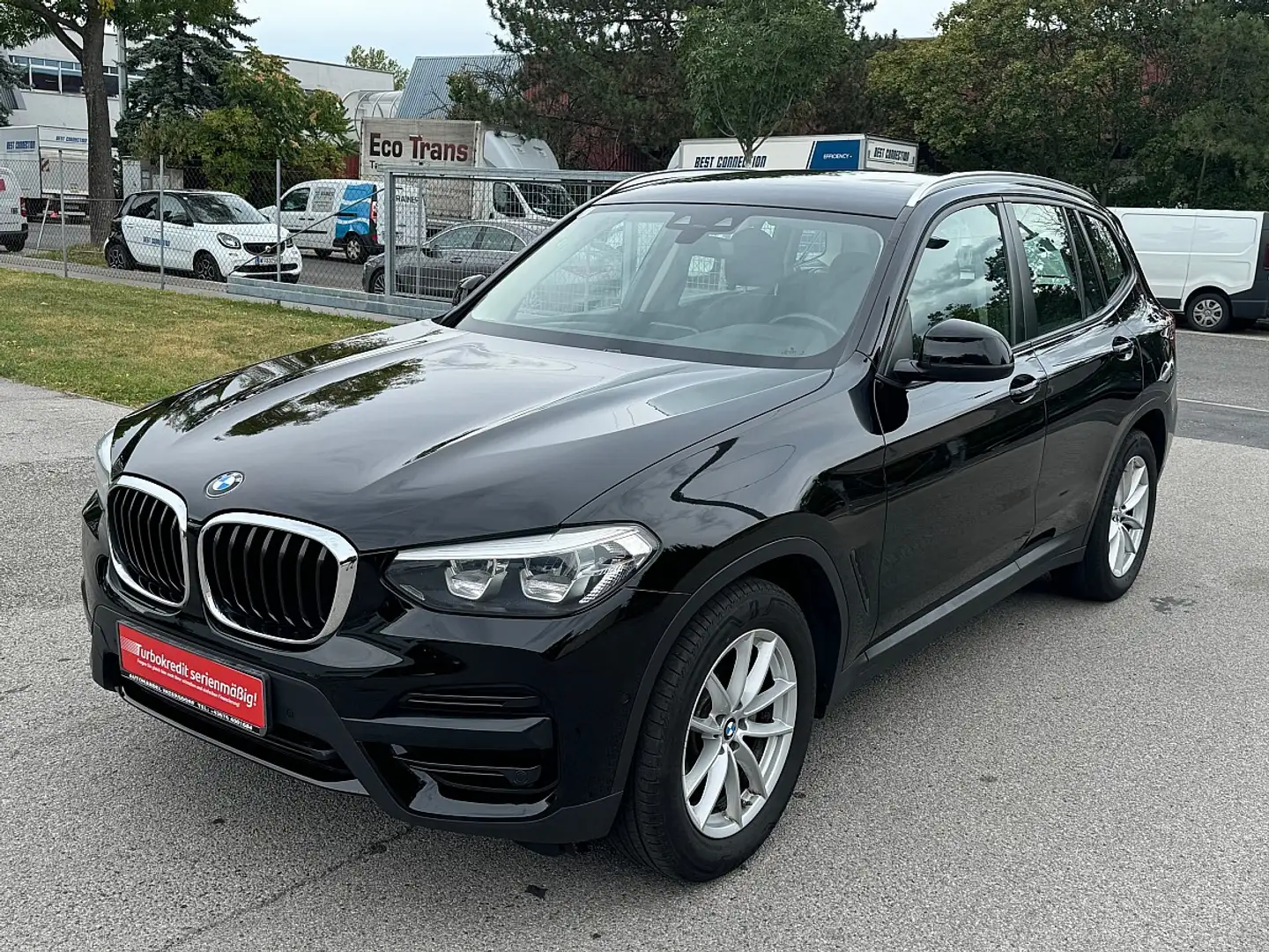 BMW X3 xDrive 20d Advantage Aut. / NAVI / LED / RFK / Schwarz - 2
