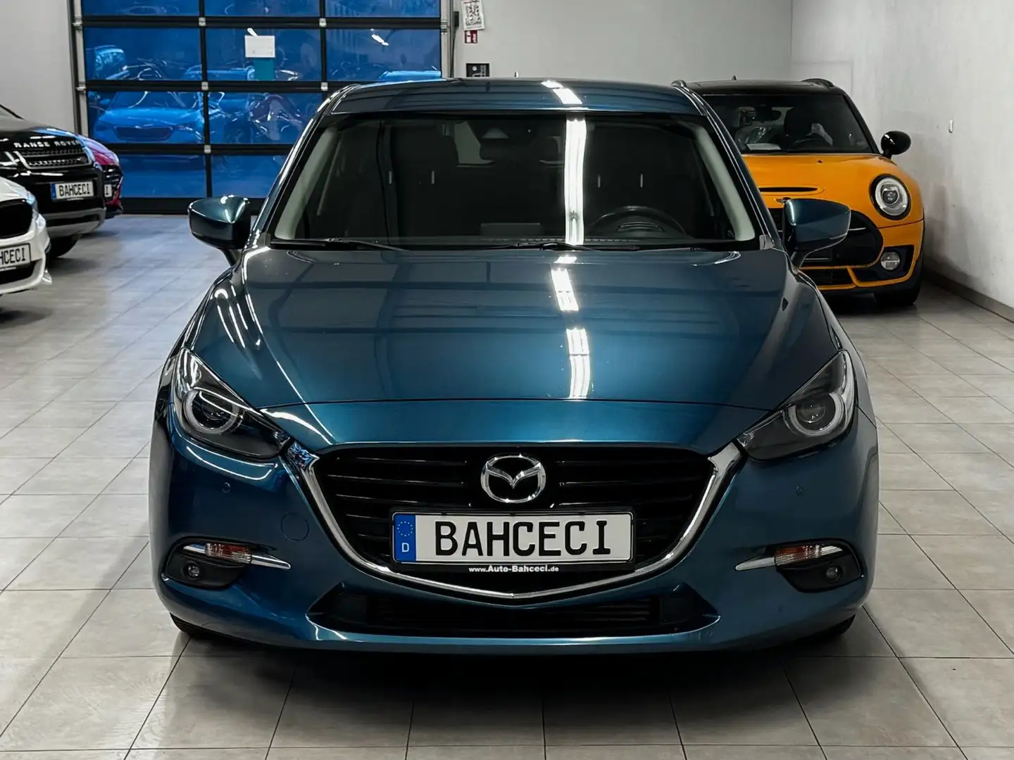Mazda 3 Sports-Line*LED*HuD*AHK*BOSE*Navi*RFK*Beh.Lenk Blau - 2