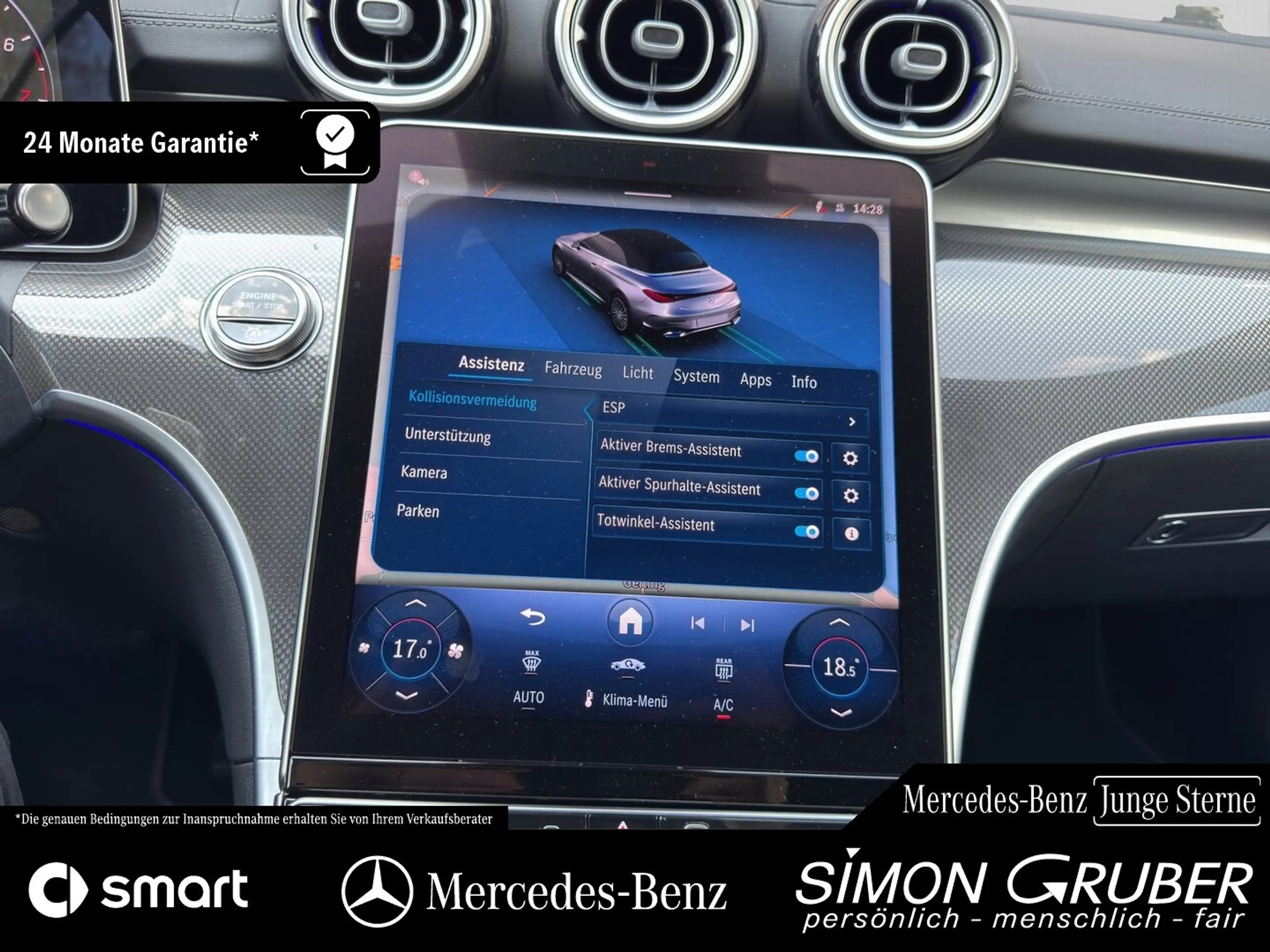 Mercedes-Benz CLE 200 Cabrio AMG Ambi+ KeyGo Memo 19Zoll — photo 15