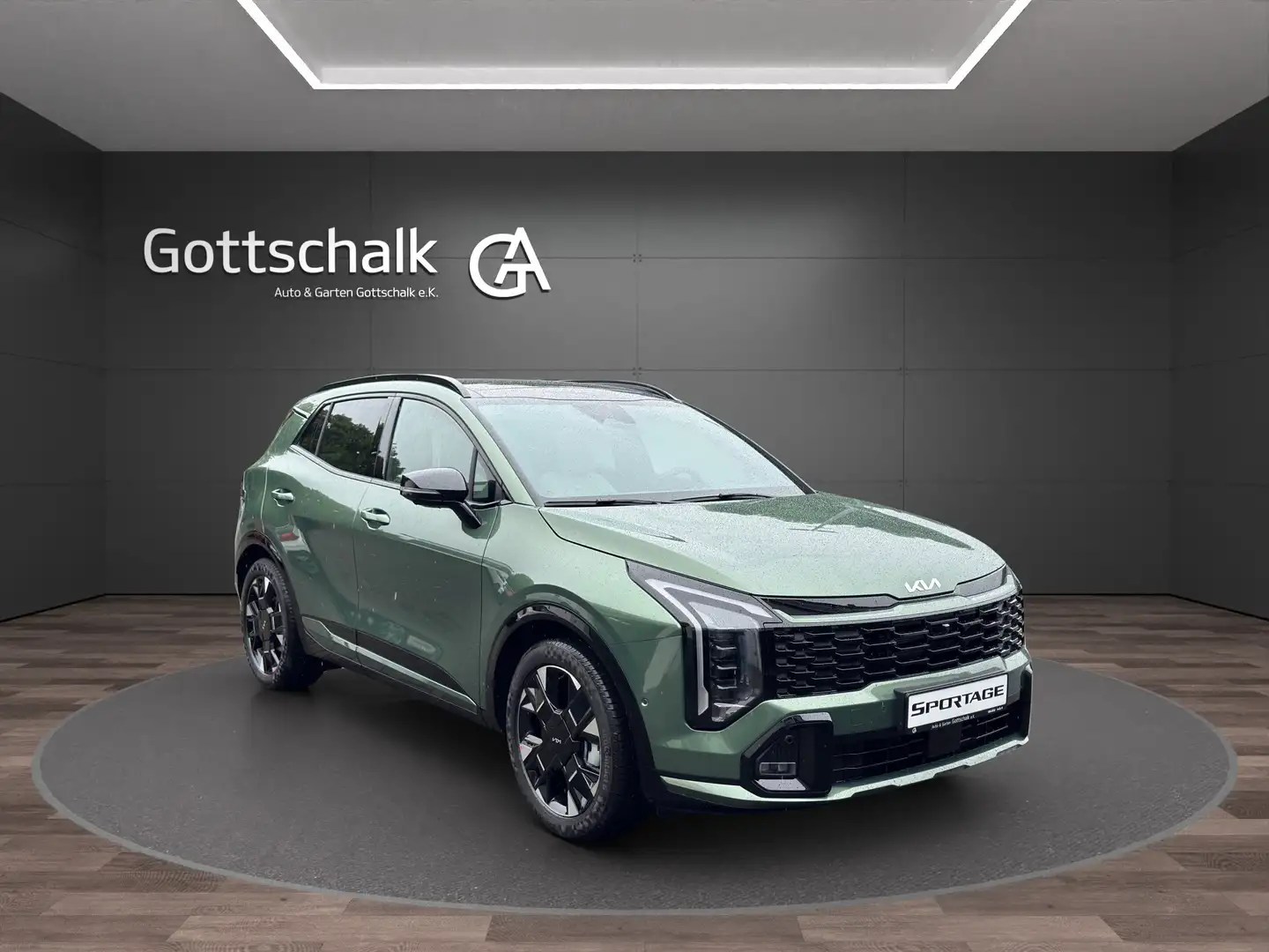 Kia Sportage PE 1.6 T-GDI AWD DCT GT-line Zelená - 2