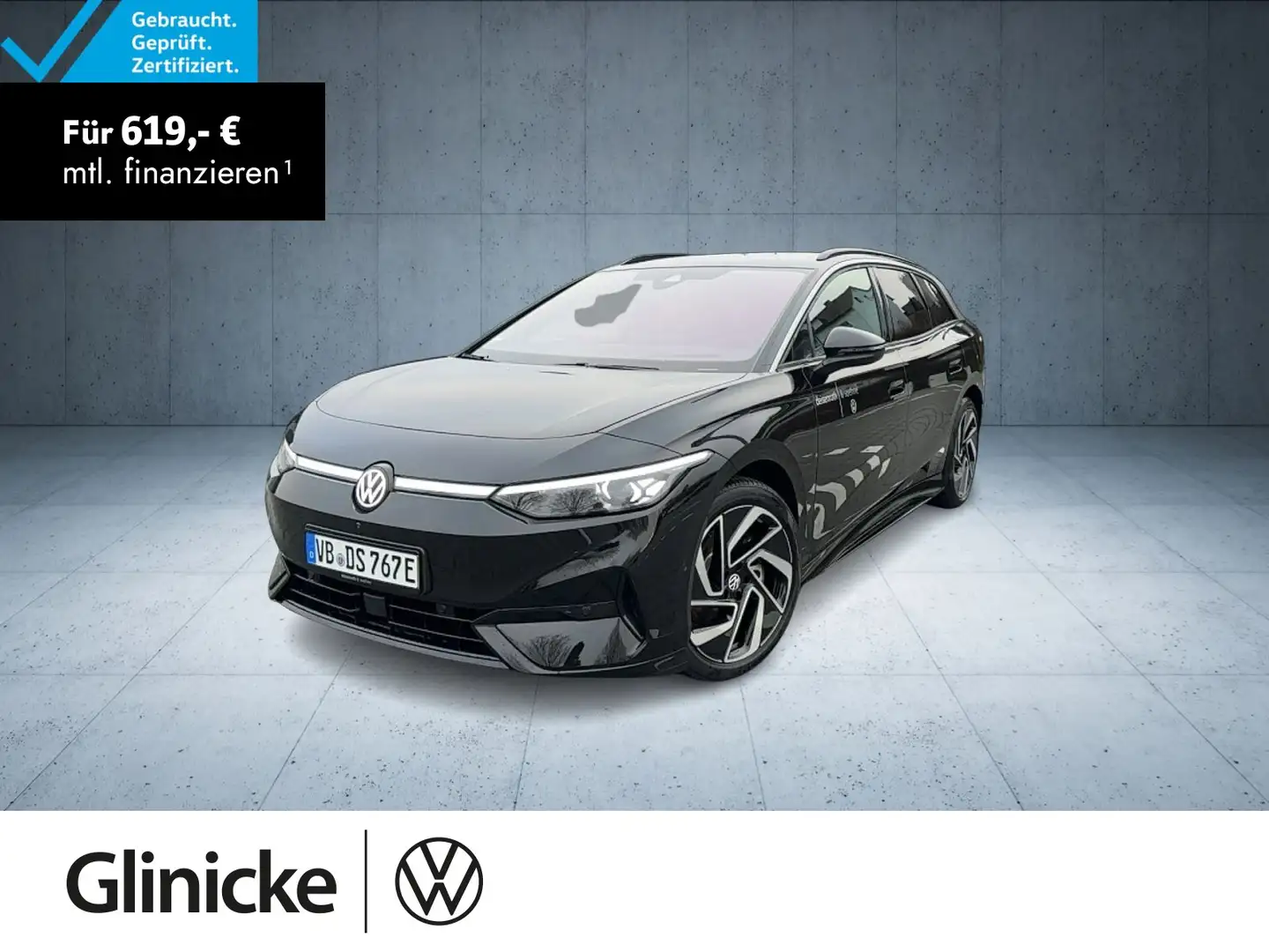 Volkswagen ID.7 Tourer Pro AHK/HuD/Matrix/Assist/Kam Schwarz - 1