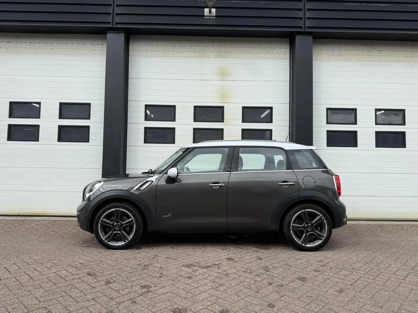 MINI Cooper S Countryman Mini 1.6 ALL4 Chili Panodak/Xenon/Lederen bekledin Gris - 2