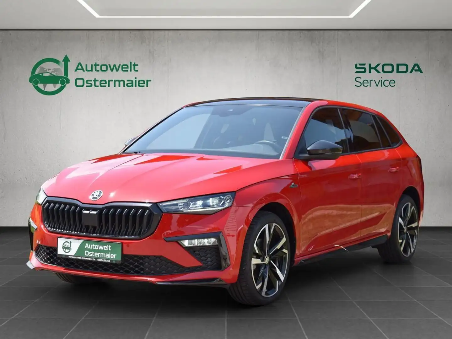Skoda Scala 1.0TSI M. C. DSG*RFK*Spurha.*5J.G*Smartl.* Rot - 1
