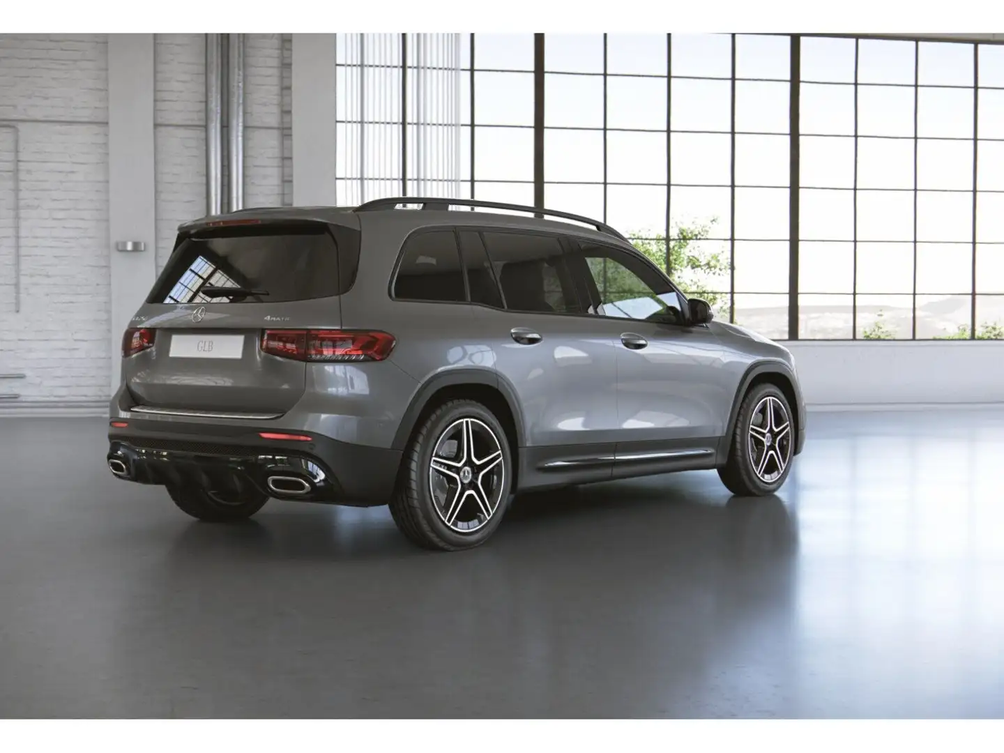 Mercedes-Benz GLB 250 4M AMG+Memory+Night+MBUX+KAMERA+360° Grau - 2