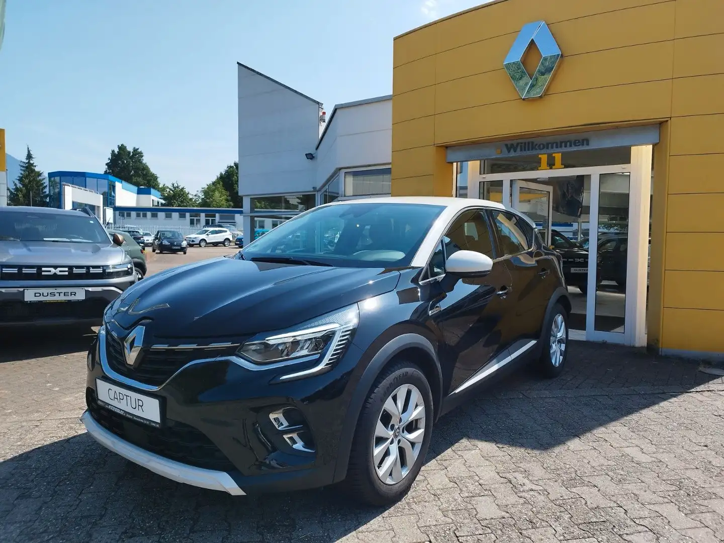 Renault Captur II Intens 1.3 TCe 130 Automatik 1. Hand Zwart - 1