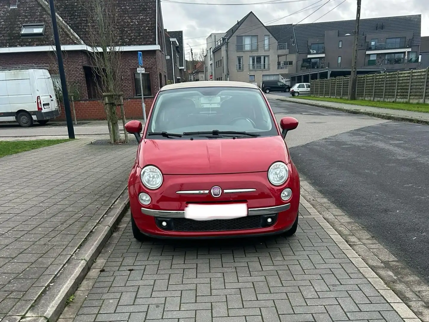 Fiat 500 500 0.9 TwinAir Start Rood - 1