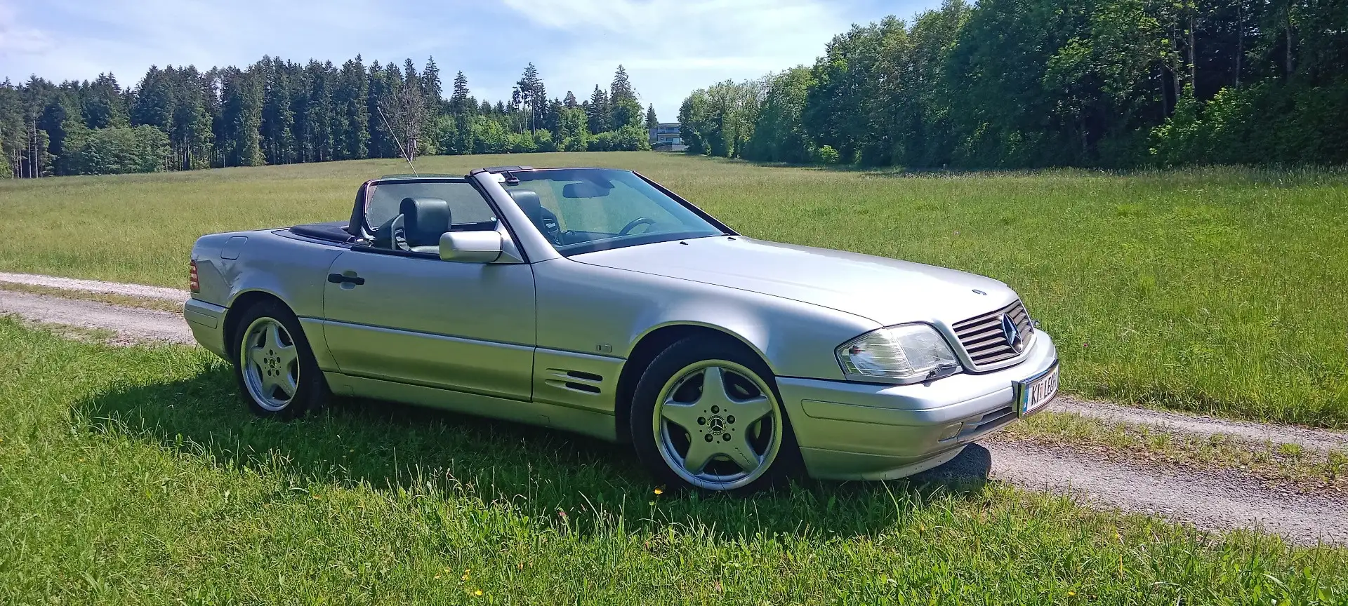 Mercedes-Benz SL 320 Roadster Aut. Silber - 1
