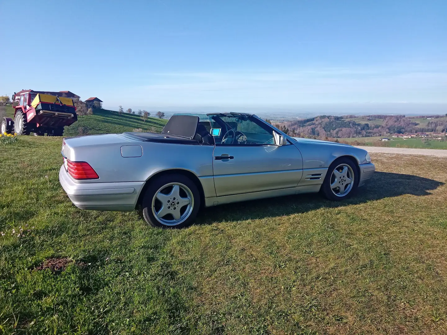 Mercedes-Benz SL 320 Roadster Aut. Silber - 2