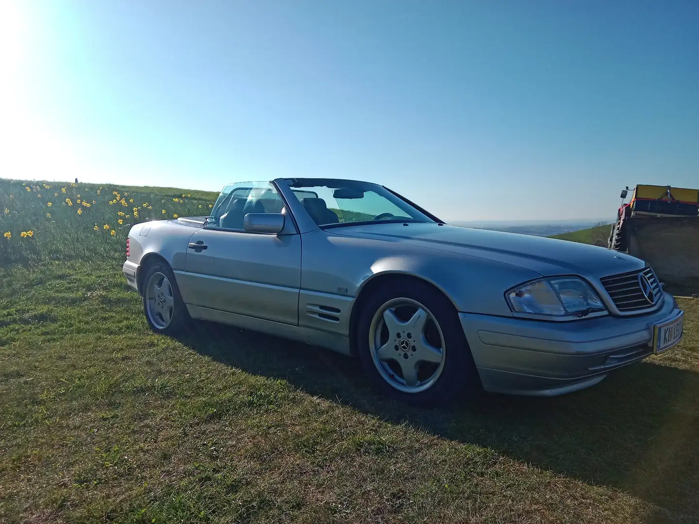 Mercedes-Benz SL 320 Roadster Aut. Silber - 2