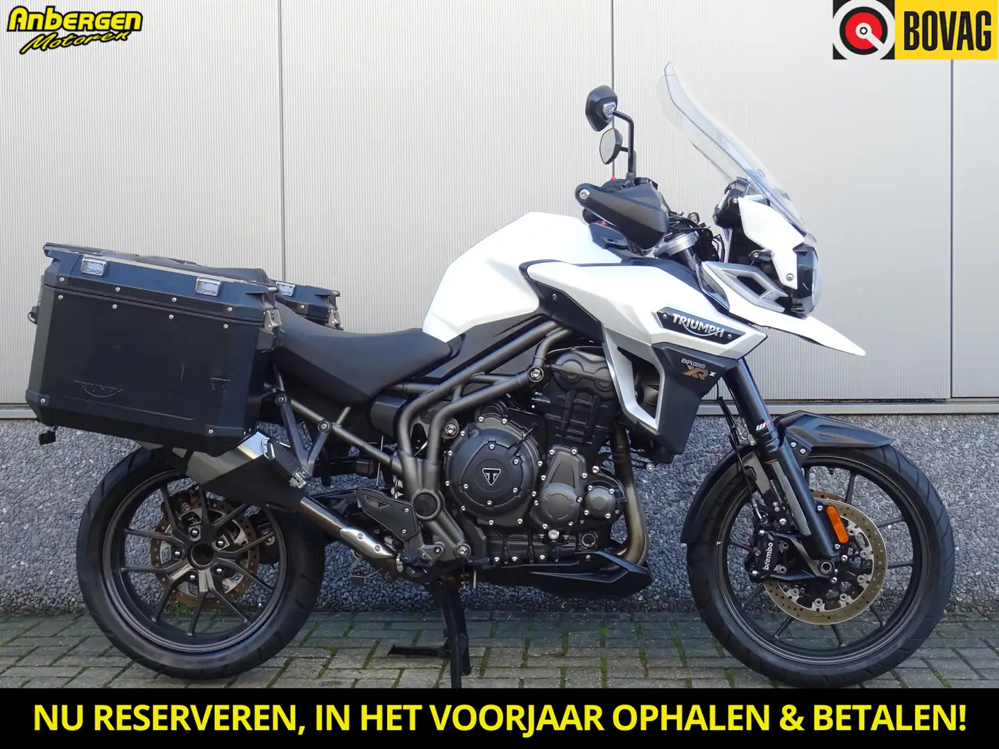 Triumph Tiger Explorer 1200 XRX Blanco - 1