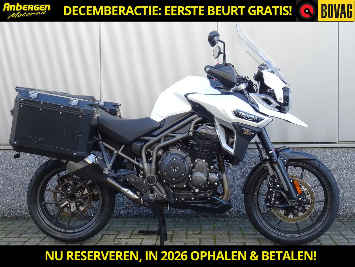 Triumph Tiger Explorer 1200 XRX Wit - 1