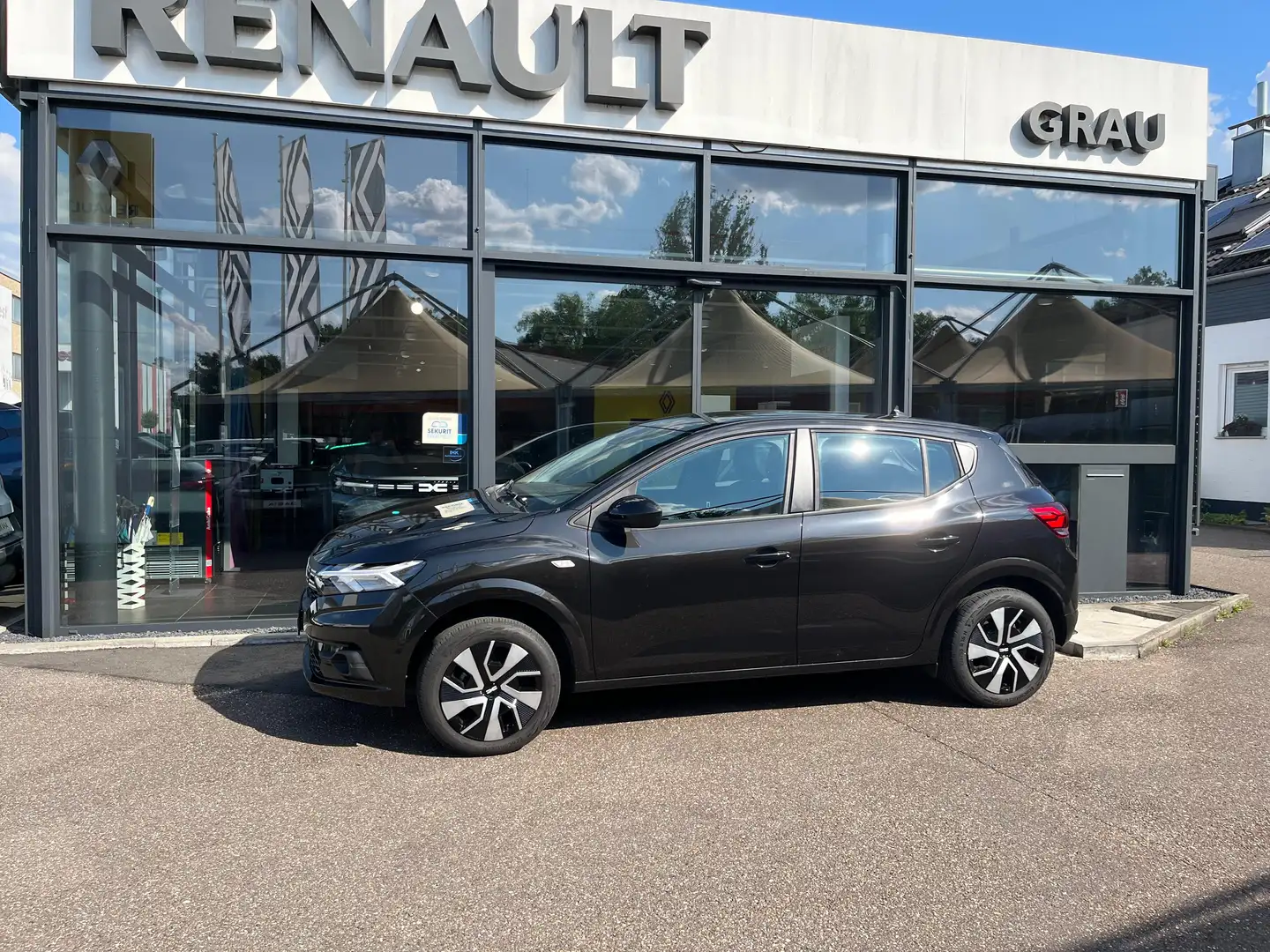Dacia Sandero Expression ECO-G 100 // KLIMA // SHZ Zwart - 1