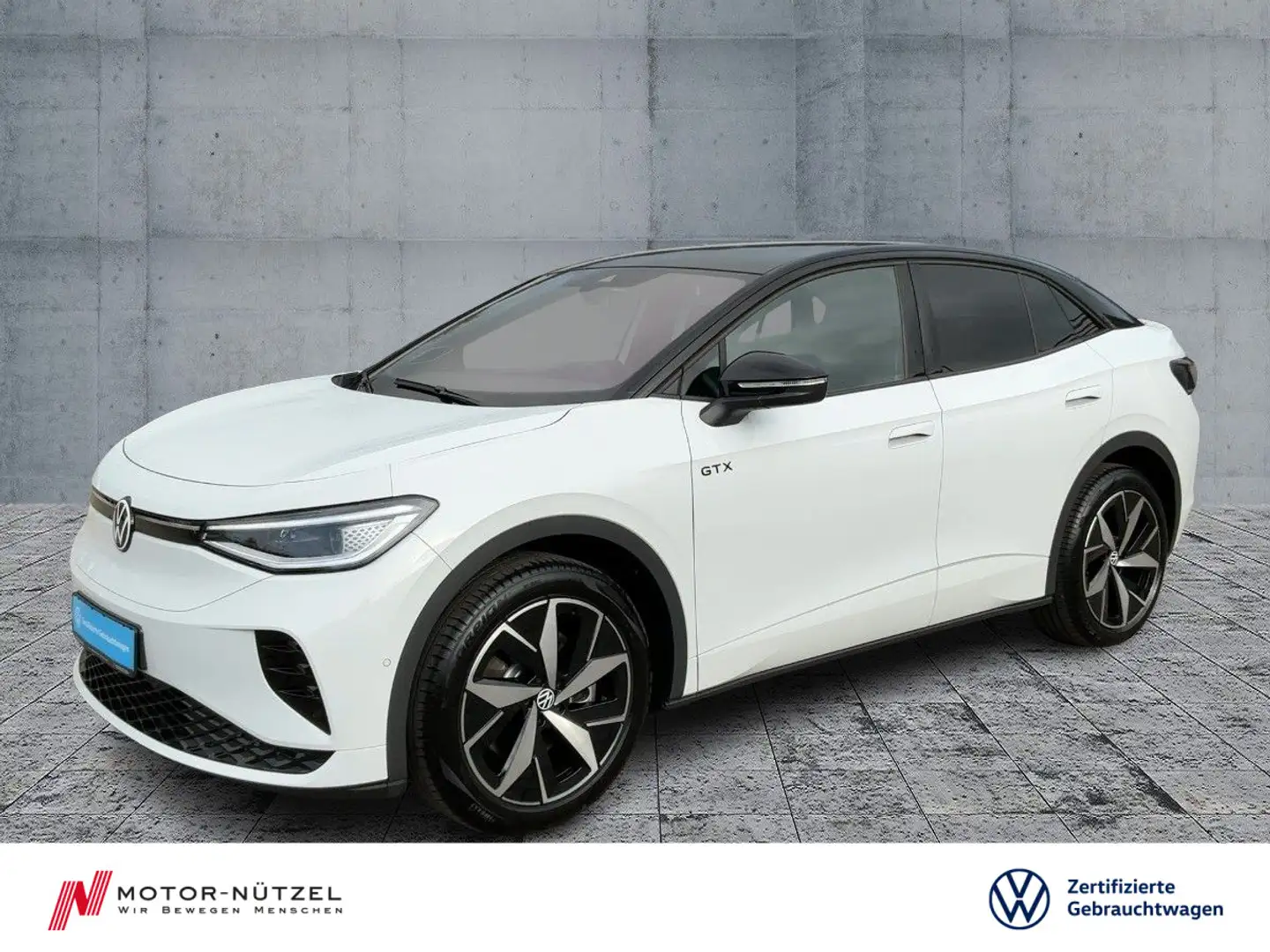 Volkswagen ID.5 GTX 4M 250kw 5JG+MATRIX+NAV+AHK+PANO+HARMAN Weiß - 1