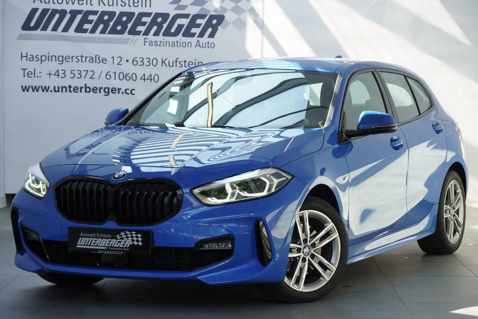 BMW 116 d M Sport Bleu - 1