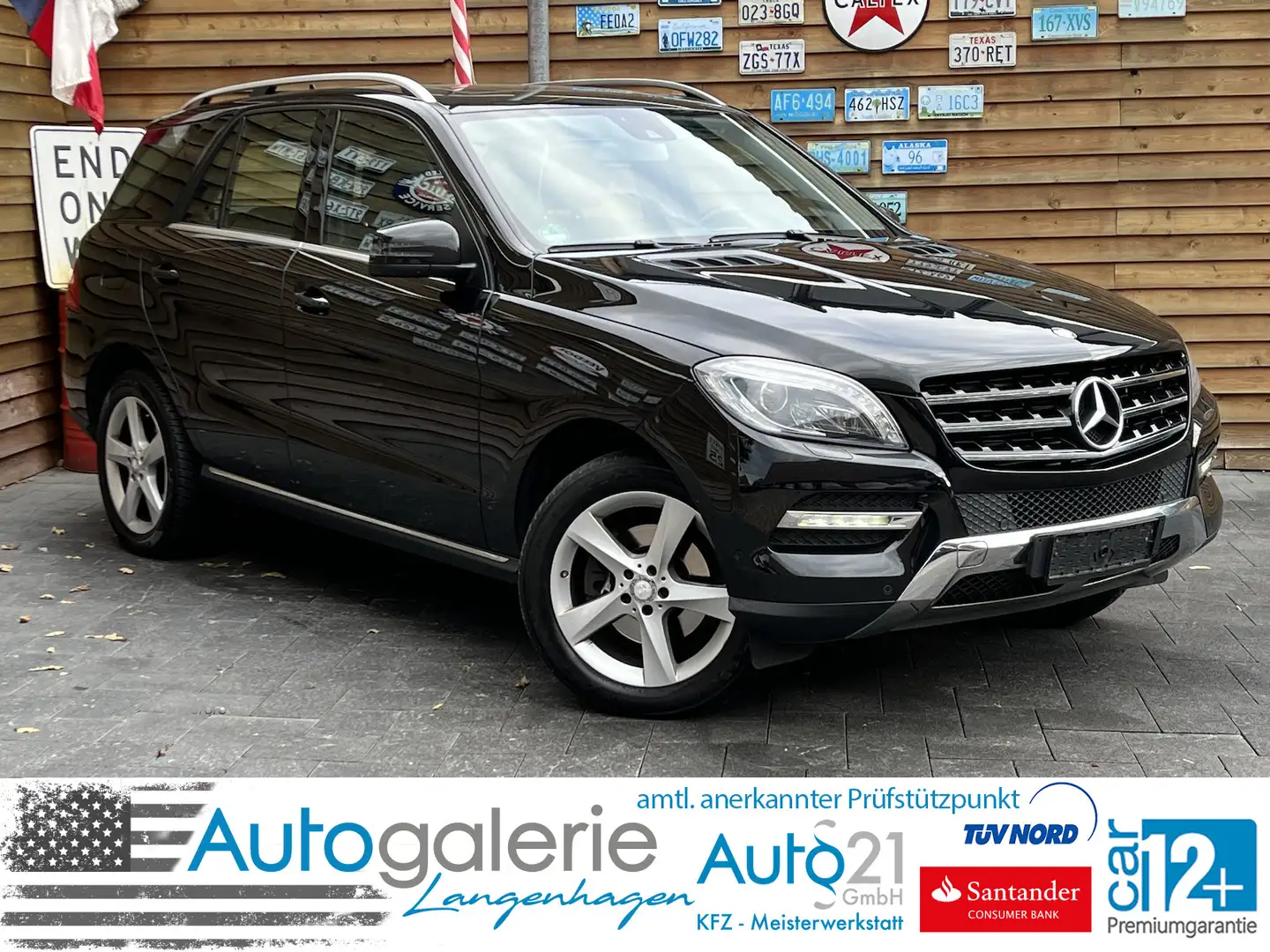 Mercedes-Benz ML 350 CDI BlueTec Schiebedach Navi AHK Noir - 1