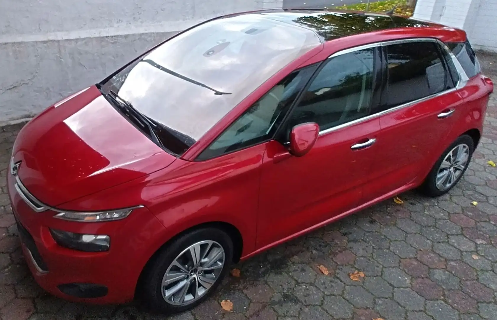 Citroen C4 Picasso Panorama+Glasdach blueHDi120PS Euro6 Roşu - 2