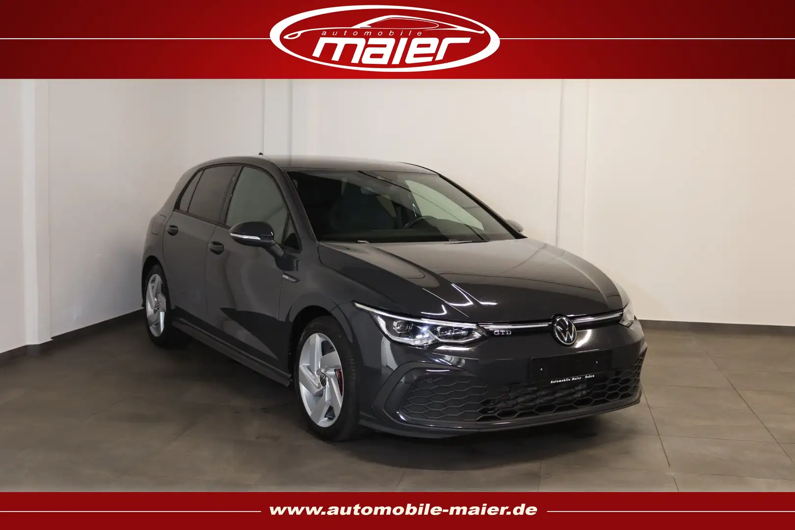 Volkswagen Golf 2.0 TDI GTD-Virtual-Navi-ACC-LED-Apps-Side- Grau - 1