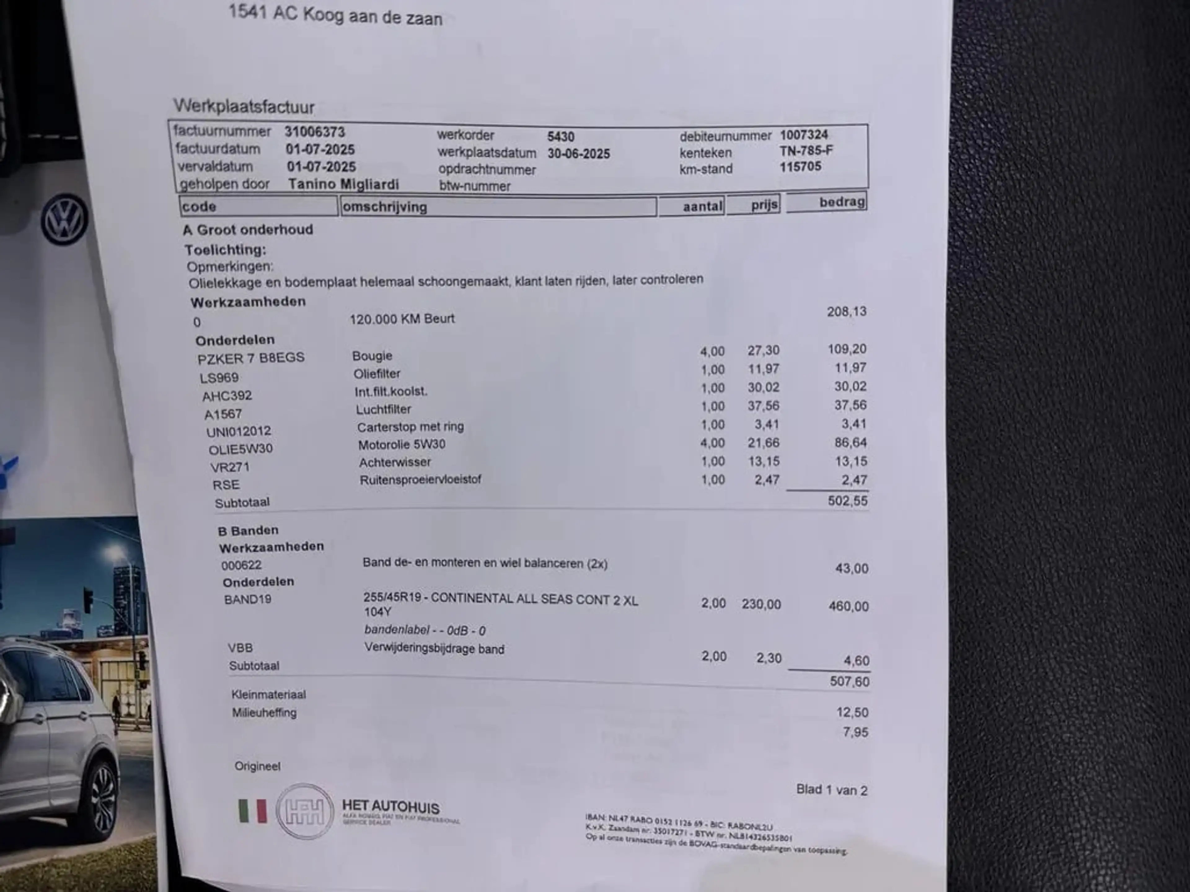 Volkswagen Tiguan 1.4 TSI 4Motion Highline Business R Gratis Aflever — photo 9