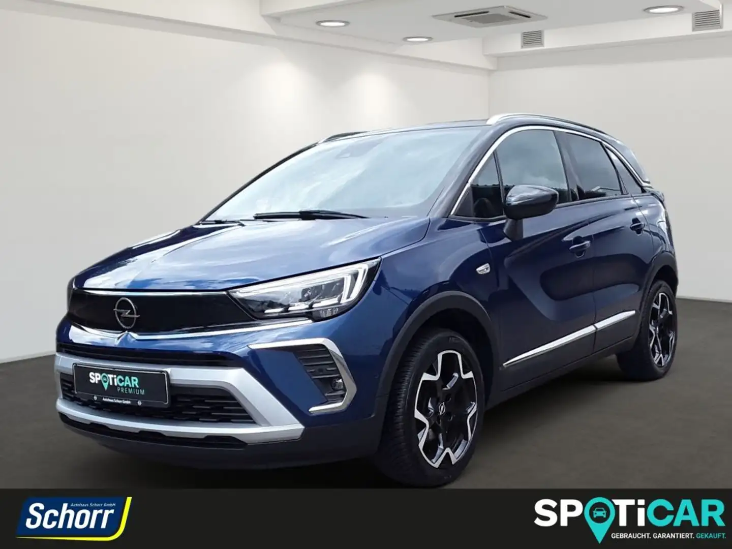 Opel Crossland 1.2 Automatik Ultimate Blau - 1