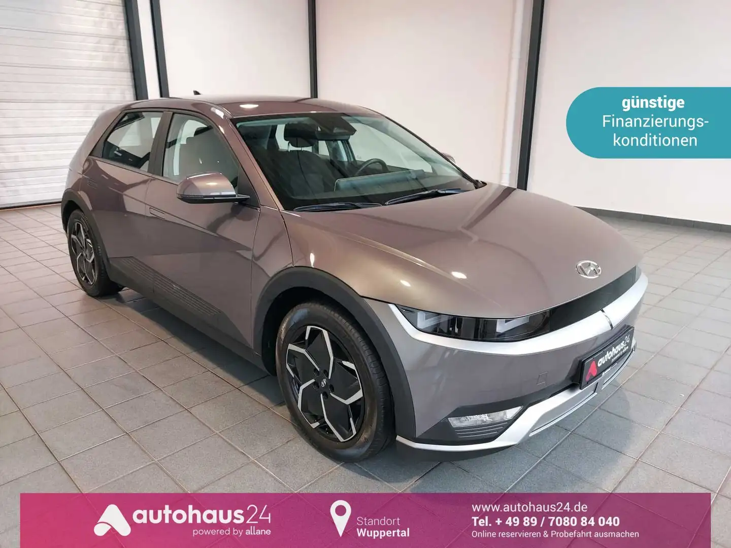 Hyundai IONIQ 5 58 kWh|LED|Navi|CarPlay Silber - 1