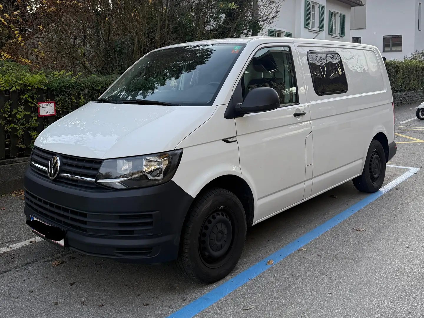Volkswagen T6 Transporter Camper Van Weiß - 2