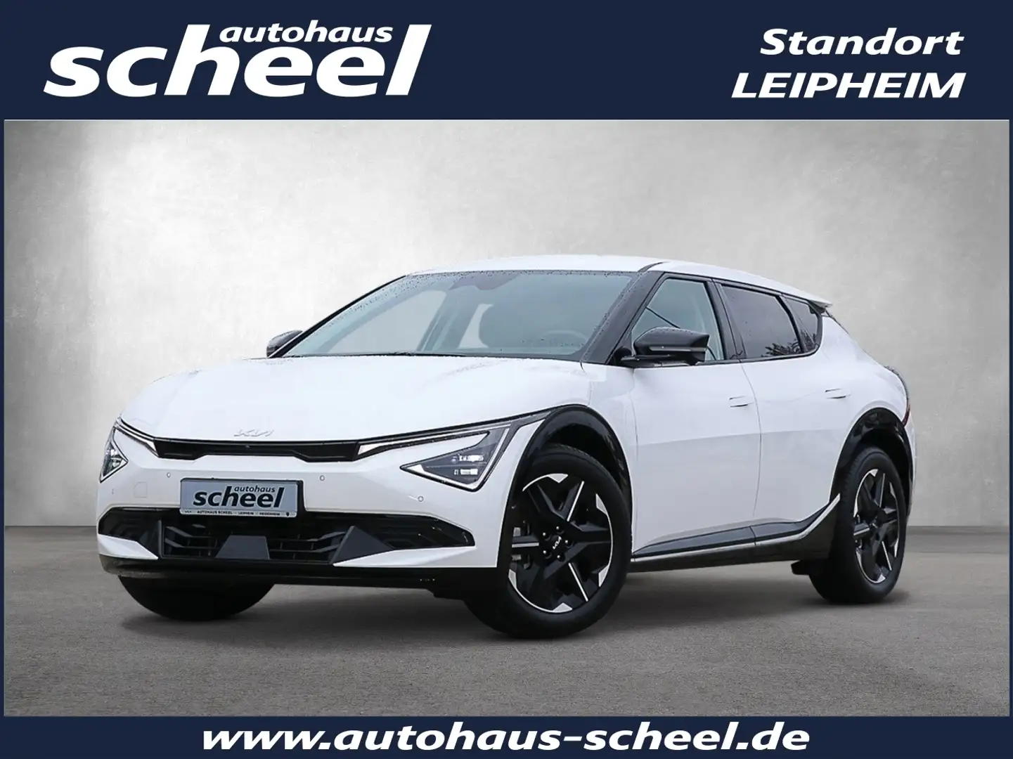 Kia EV6 Elektro Earth Kam./KeyLess/KlimaA/2xKlima Weiß - 1