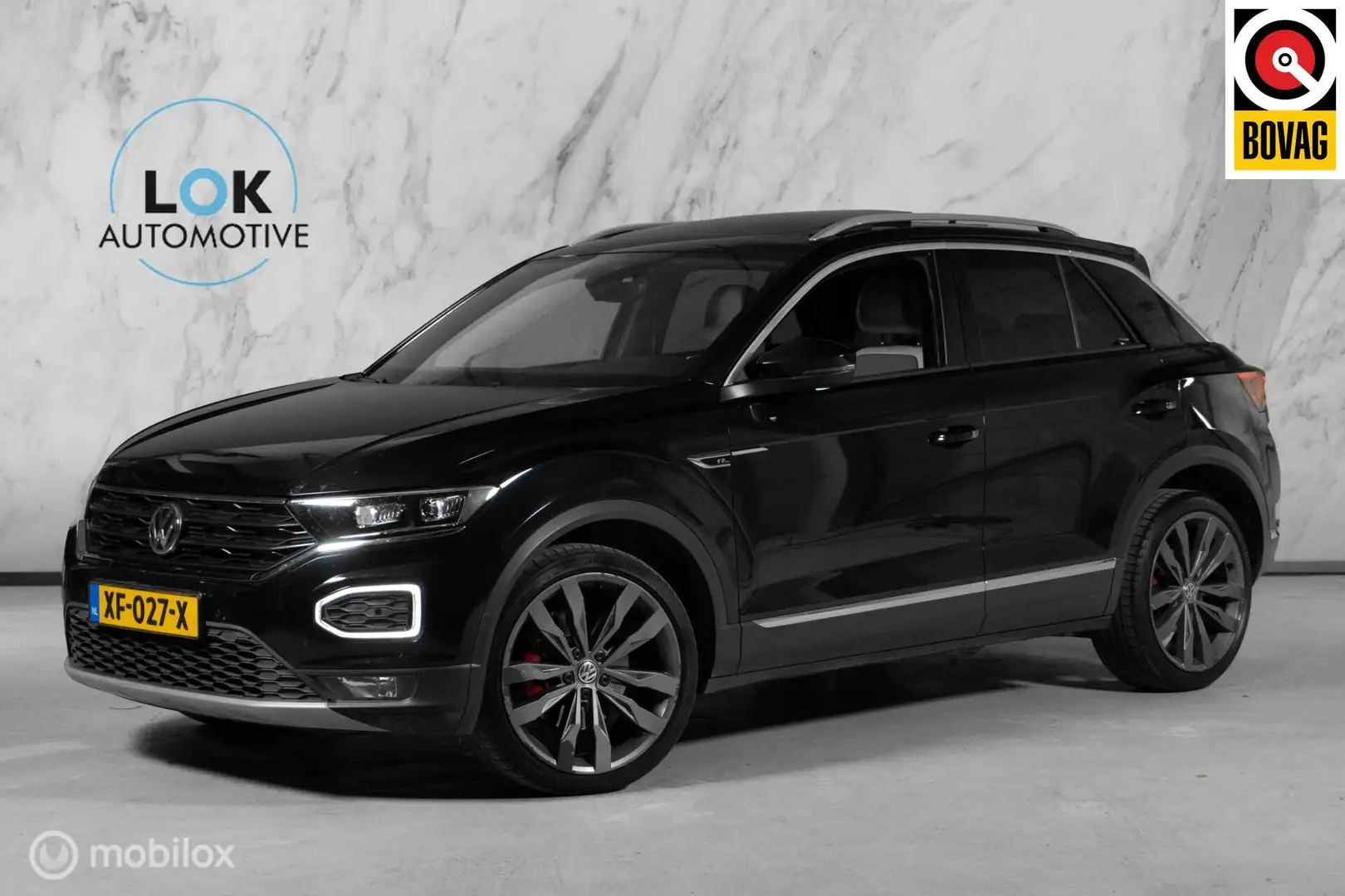 Volkswagen T-Roc 2.0 TSI 4Motion PANO|LED|LEDER|R-LINE|ACC| Zwart - 1