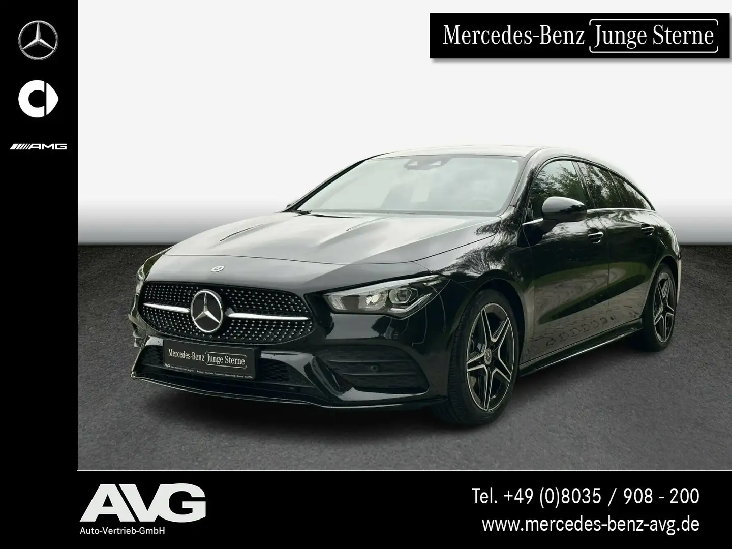 Mercedes-Benz CLA 200 CLA 200 SB AMG LED Ambiente RFK Night MBUX SHZ Schwarz - 1