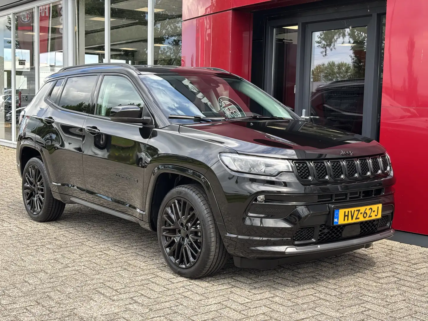 Jeep Compass 1.5T e-Hybrid 80th Anniversary | Stoel/stuurwiel v Zwart - 2