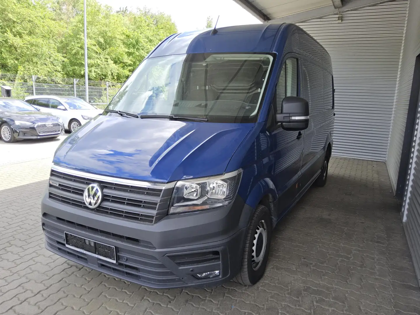 Volkswagen Crafter 35 2.0 TDI 4M Kasten L2H2 AHK StandHzg Blau - 2
