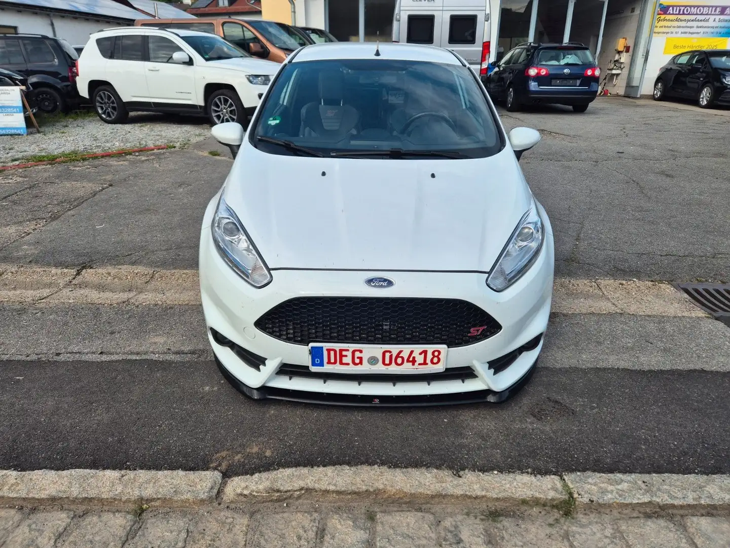 Ford Fiesta ST-KLIMA-SHZ-PDC-TOPOPTIK-EURO6 Bianco - 1
