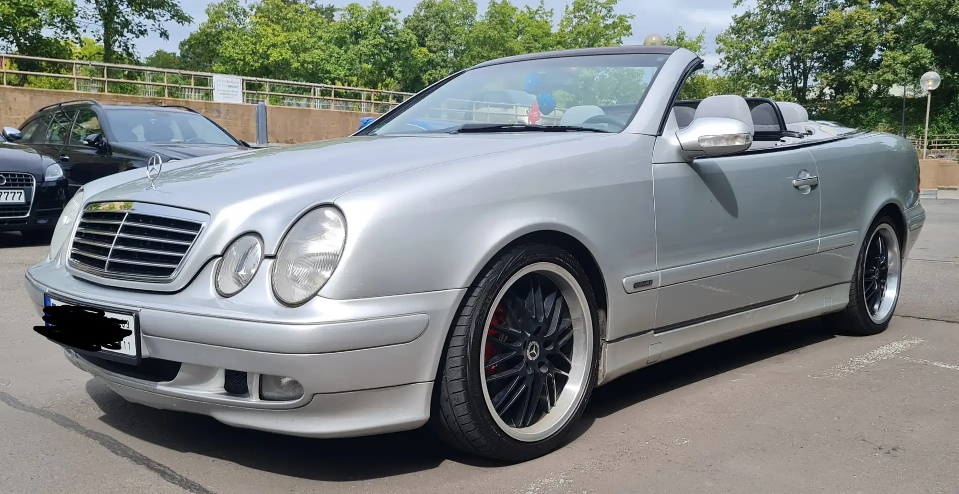 Mercedes-Benz CLK elegance srebrna - 1