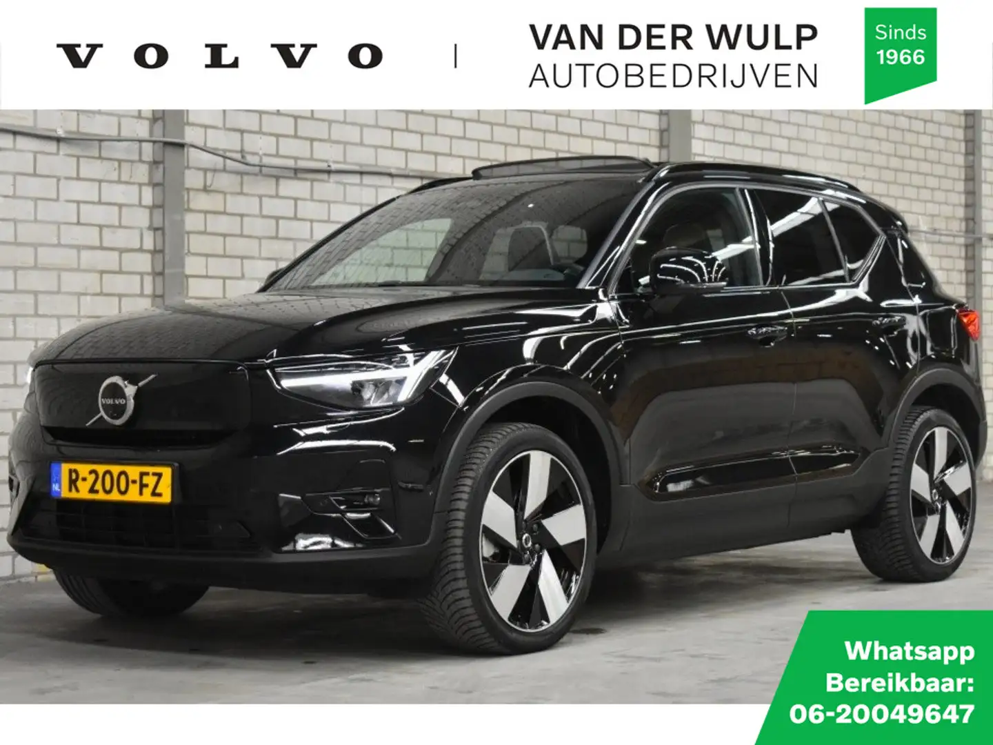 Volvo XC40 Recharge Ultimate 231pk/70kWh | Trekhaak | Allseas Zwart - 1