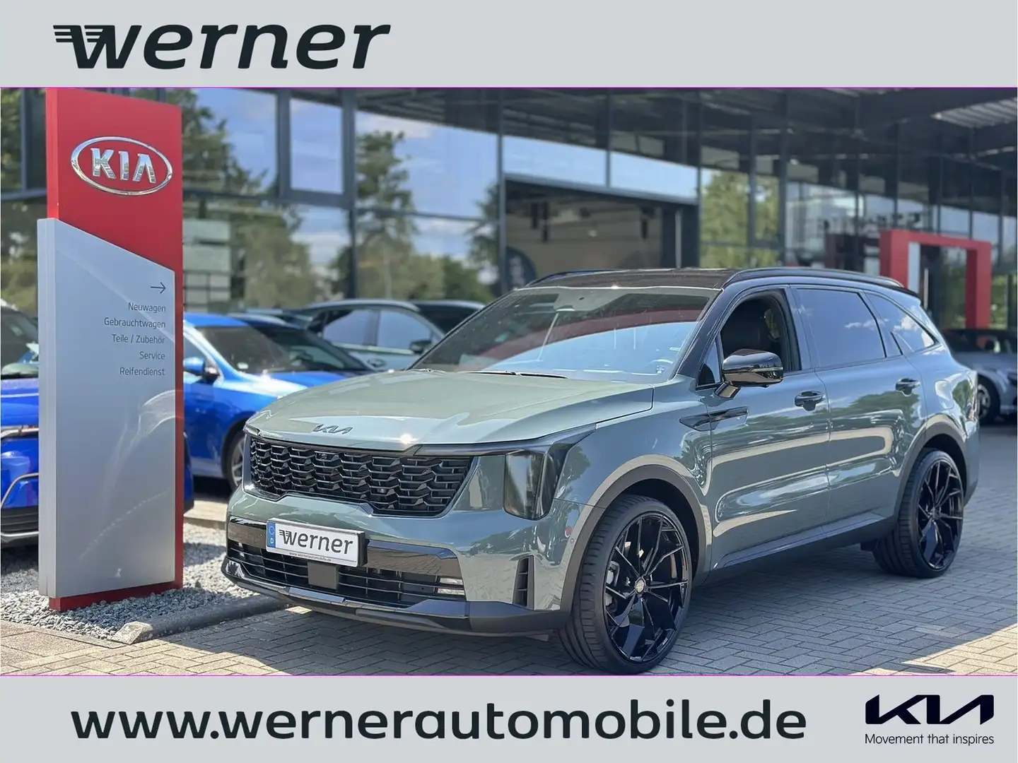 Kia Sorento 2.2 Platinum "Werners Schmiede" 22" Grün - 1