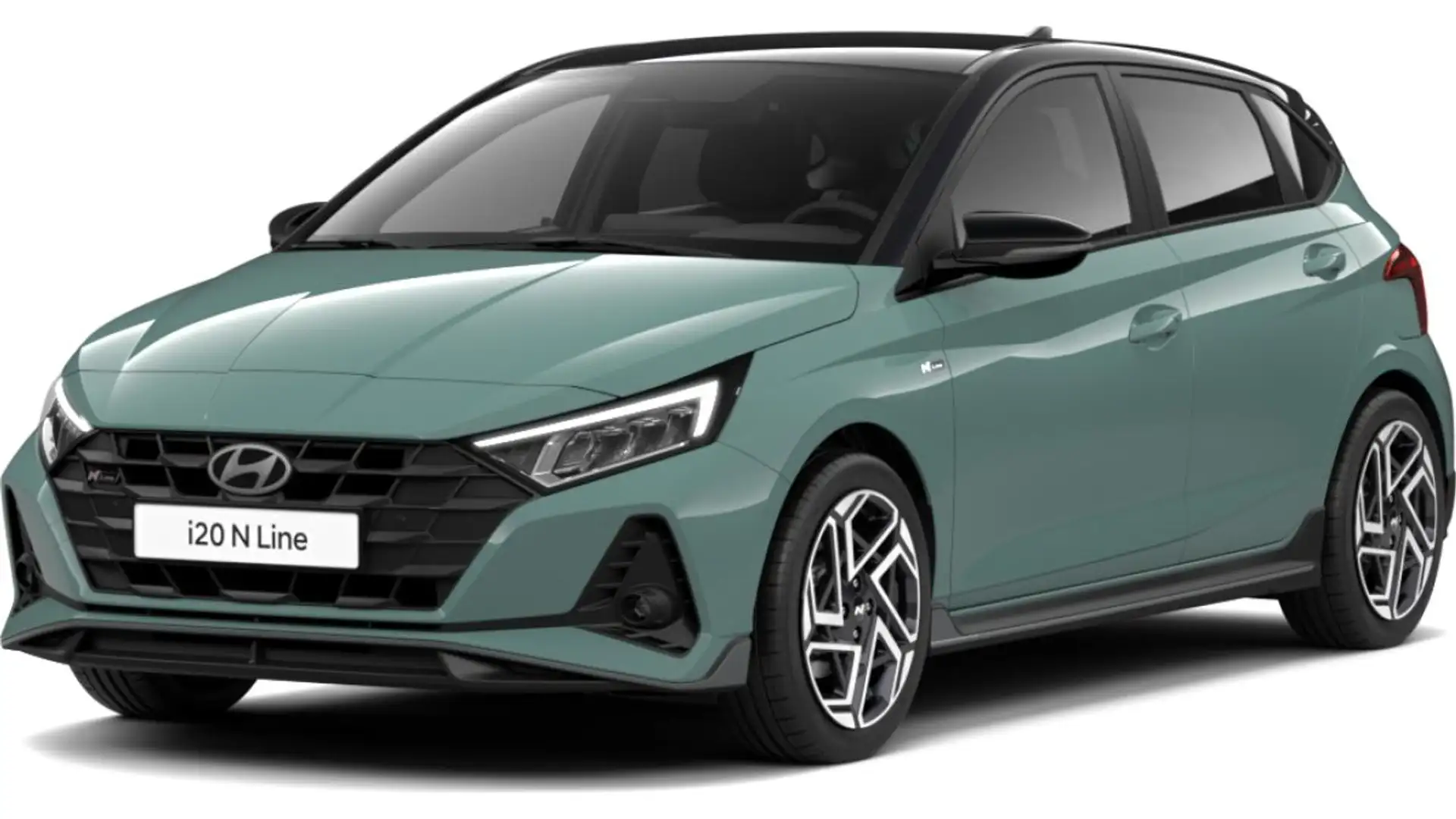 Hyundai i20 🚗 Sofort verfügbare Fahrzeuge – Schnell sein lohn Grün - 1