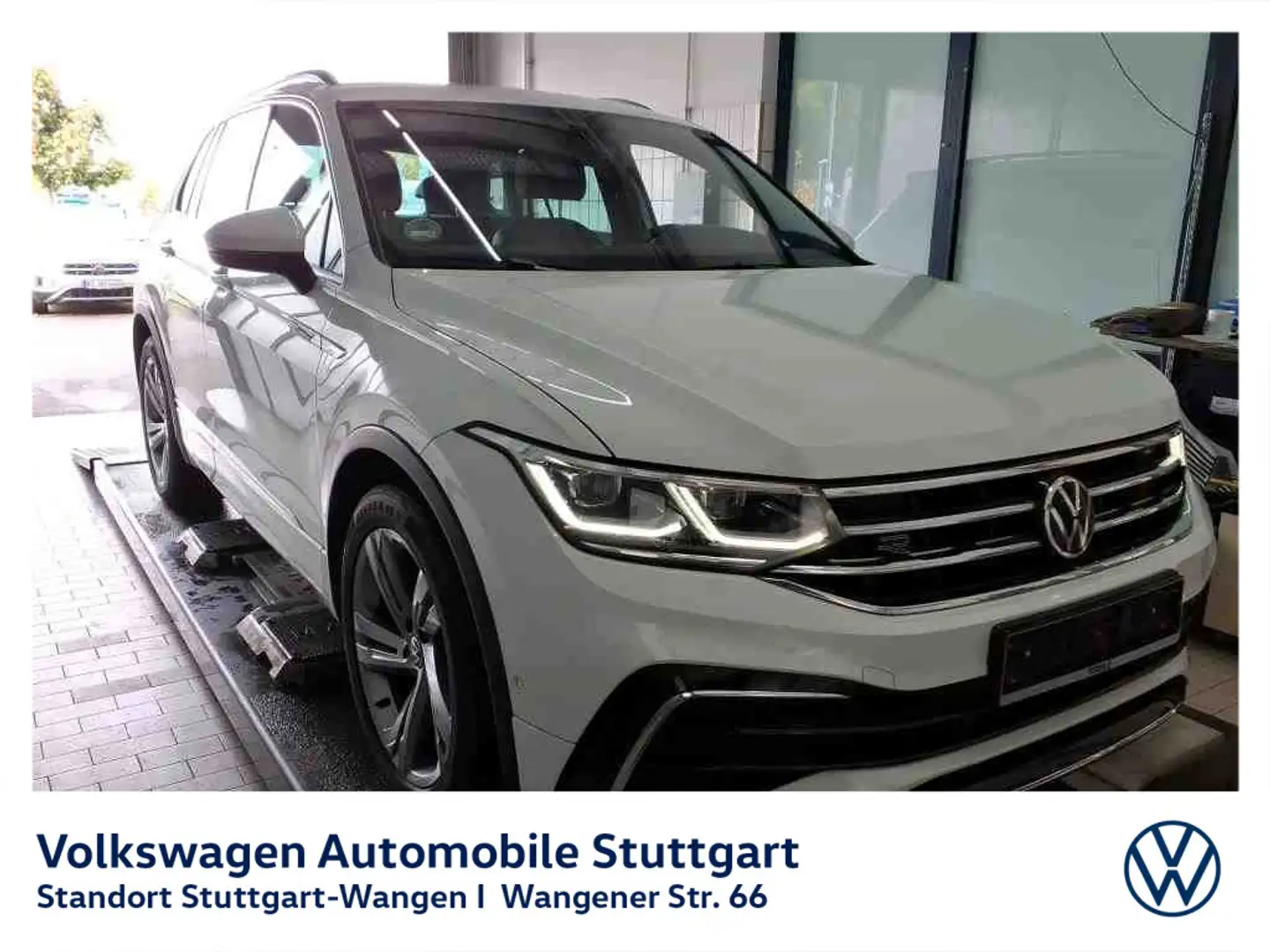 Volkswagen Tiguan R-Line 2.0 TDI DSG Navi Kamera Pano AHK Weiß - 2