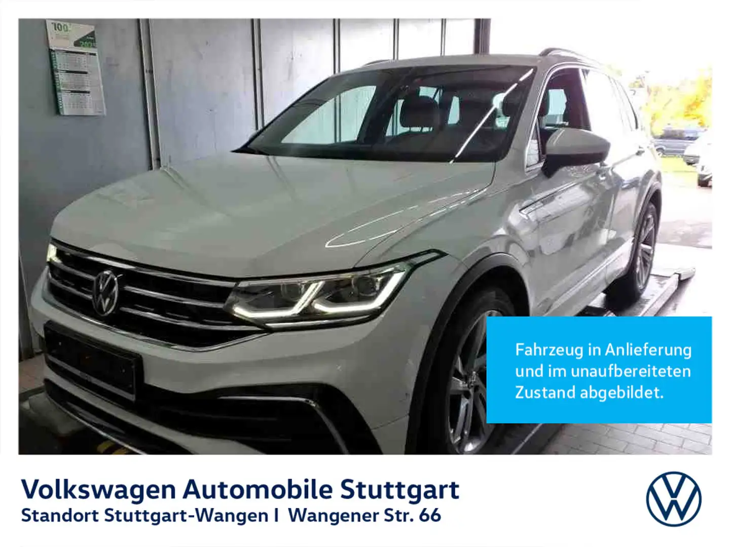 Volkswagen Tiguan R-Line 2.0 TDI DSG Navi Kamera Pano AHK Weiß - 1