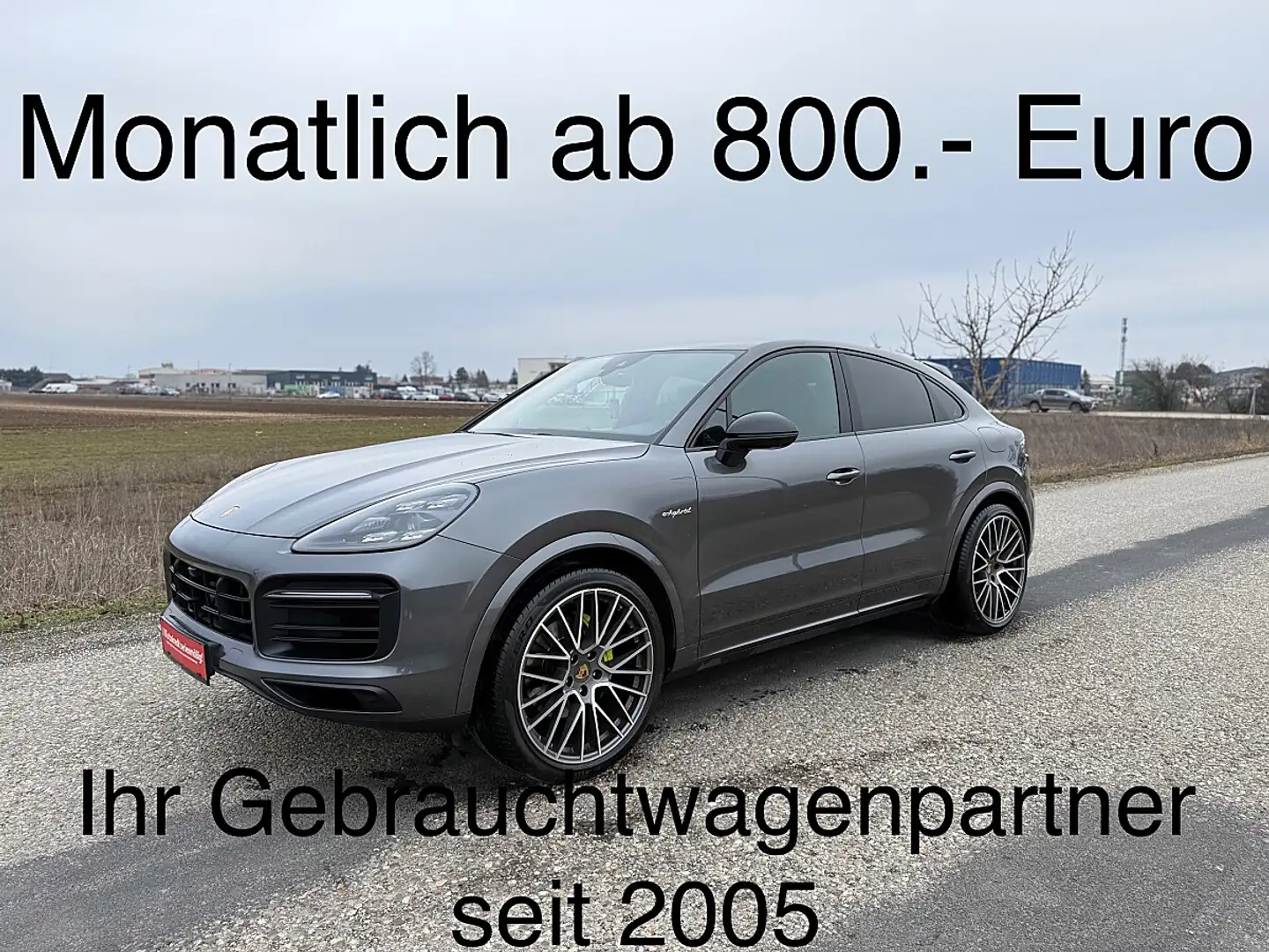Porsche Cayenne Coupe E-Hybrid PHEV 17,9 kWh Aut. *Approved Gar... Grau - 1