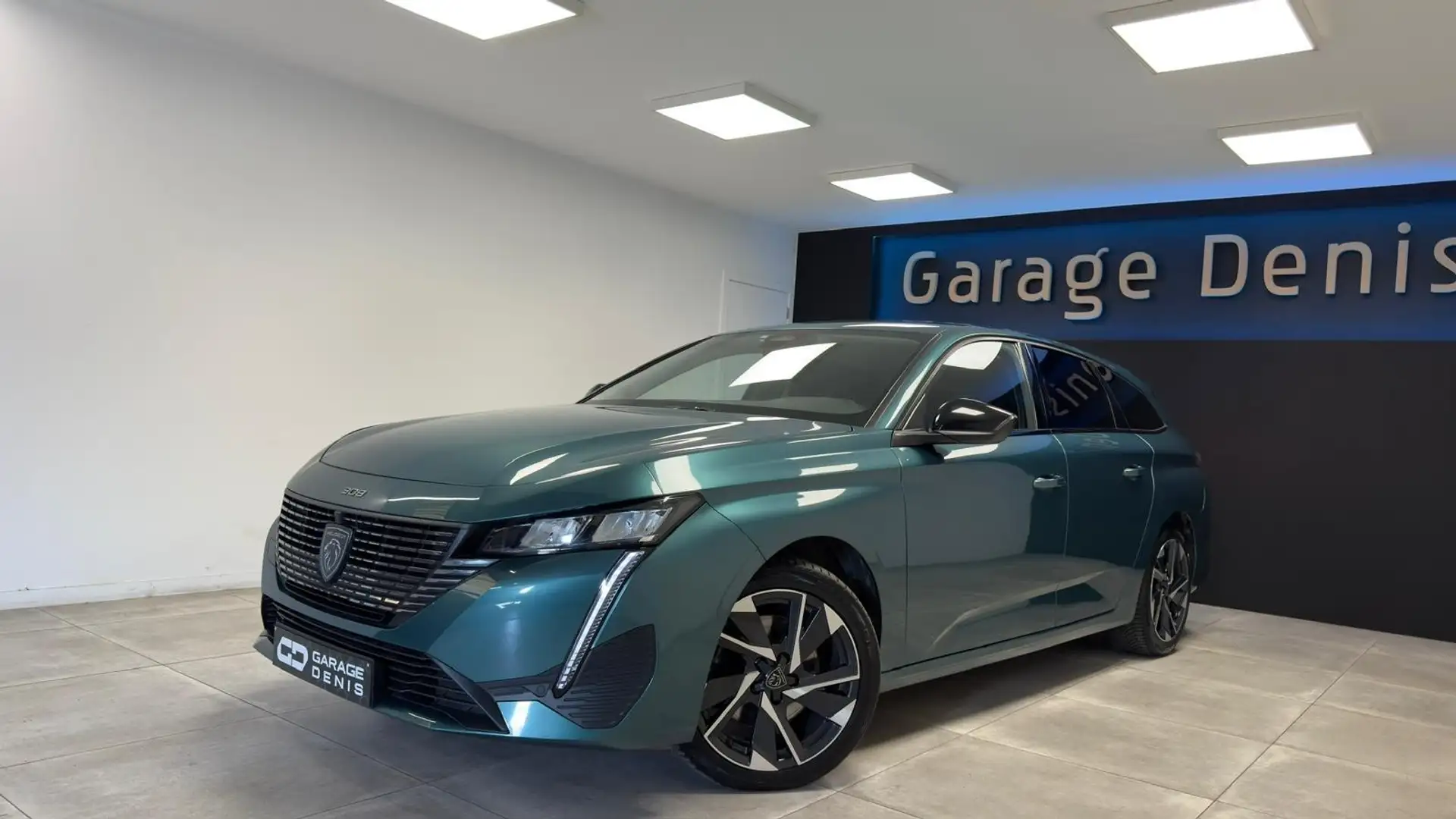Peugeot 308 SW 1.5 BlueHDi GT *BOITE-AUTO*GPS+CAMERA*LED*CUIR Groen - 1