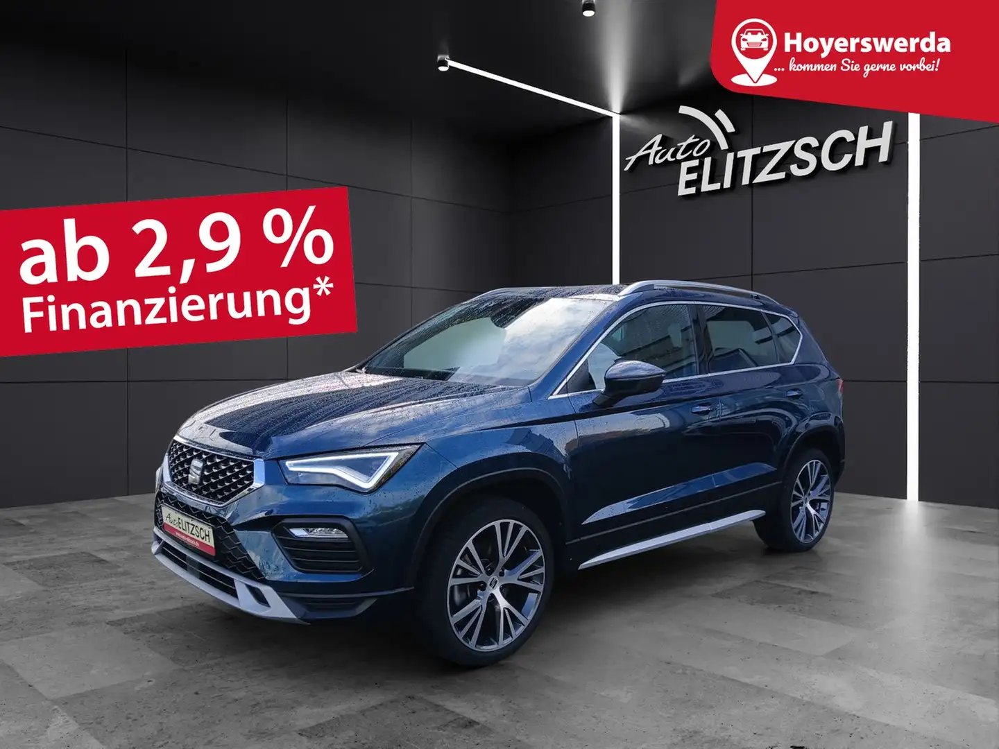 SEAT Ateca TSI Xperience DSG LED AID ACC RFK SH Blau - 1